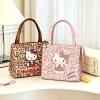 Hello Kitty-themed handbag, a fashionable, simple and versatile single-shoulder bag for women details Picture